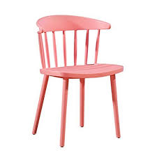 Lrw Modern Simple Dining Chair Home Plastic Backrest Nordic Leisure Chair Milk Tea Shop Chair Color Pink Simple Dining Chairs Plastic Chair Shop Chair