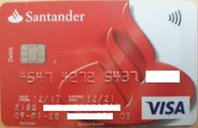 Bank online with the confidence of santander® protechtion, using digital controls for cards, alerts, and more. Bank Card Santander Debit Santander United Kingdom Of Great Britain Northern Ireland Col Gb Vi 0015 06