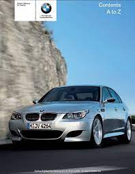 Bmw M5 2008 Owner S Manual Has Been Published On Procarmanuals Com Https Procarmanuals Com Bmw M5 2008 Owners Manual Bmw Bmw M5 Owners Manuals