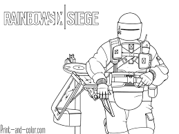 rainbow six siege 6 coloring page tachanka lord spetsnaz pages free coloriage citroen ds