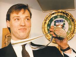 Joé Juneau, a former Boston Bruins forward, is celebrated not only for his  NHL accomplishments but also for his remarkable humanitarian work after  retiring from professional hockey. Following his NHL career, Juneau