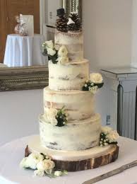 Pin On Naked Semi Naked Wedding Cakes