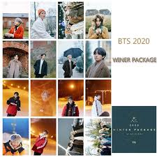 16pcs Set Kpop Bts 2020 Winter Package Preview Cuts Photocard Mini Lomo Card Collective Postcard Wish