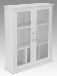 High quality bathroom wall cabinet stainless steel medicine cabinet with mirror door size & measurement itern no specification size material ctn dimension inner packing outer packing v023013 bathroom cabinets box:35x16x48cm, glass:36.5x17x58.5cm one laye ss 18/0,0.4mm 61. Brand New White 2 Door Wall Mounted Bathroom Cabinet With Glass Doors Amazon Co Uk Kitc Wall Mounted Bathroom Cabinets Glass Cabinet Doors Wall Mounted Cabinet