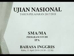 Pembahasan Soal Un Bahasa Inggris Sma Ma 2018 Youtube