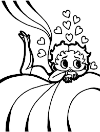 Check spelling or type a new query. Betty Boop Laying Down Coloring Page Coloring Sun