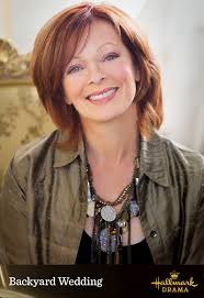 Tonight, Frances Fisher is mom to bride-to-be Kim (Hallmark Channel's  Countdown To Christmas favorite Alicia Witt) in "Backyard Wedding"! Can you  name the recent June Weddings movie she co-starred as Aunt Violet