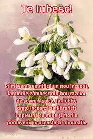 » tot despre ghiocel se mai stie ca a fost prima floare de pe pamant si ca atunci. 1 Martie