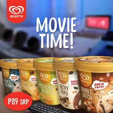 Me, the ice cream lover would pass on this flavor. Selecta Philippines Movie Time Na Para Sa Family Bonding Na Walang Kasing Saya Mag Uwi Na Ng Selecta Solo Packs This Weekend Sarapngweekend Facebook