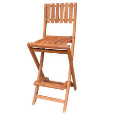 Solid Acacia Folding Bar Stool Furniture Barn Usa