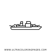 Battleship boat coloring pictures for kids. Battleship Coloring Page Ultra Coloring Pages