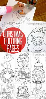 School's out for summer, so keep kids of all ages busy with summer coloring sheets. Christmas Coloring Pages