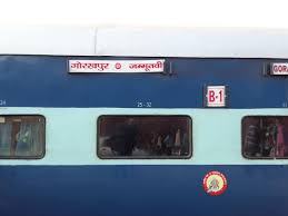 Gorakhpur Jammu Tawi Specialfare Special 05029 Irctc Fare