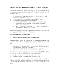 Running systems manager command documents from remote locations. Http Www Unione Mm2h Com Public Uploads Guidelines For Incorporation Of A Local Company Pdf