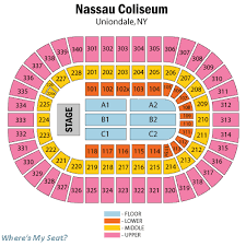 nycb live coliseum seating chart best picture of chart