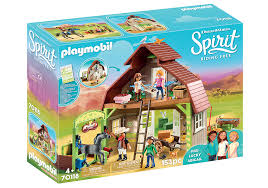Playmobil 70118 Barn With Lucky Pru Abigail Playmobil Spirit Toys