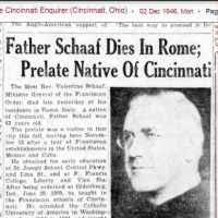Father Valentine Theodore Schaaf (1883–1946) • FamilySearch