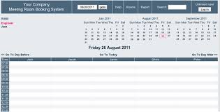 Use a schedule template to track your fitness goals, work projects, or chores. 6 Conference Room Schedule Templates Excel Templates