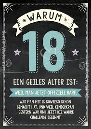 Warum 18 Ein Geiles Alter Ist Doppelkarten Grafik Werkstatt