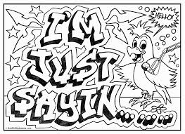 You will enjoy hours of coloring and relaxation. Graffiti Characters Coloring Pages Coloring Home