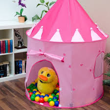 Ballebad Spielhaus Fur Eine Kleine Prinzessin In 2020 Kinder Spielzelt Zelten Geschenke Fur Kinder