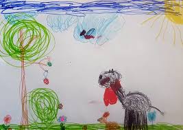 Erfahre wie sich kinderzeichnungen entwickeln: An Die Stifte Fertig Los Kinder Malen Fur Omas Und Opas Du Bist Halle
