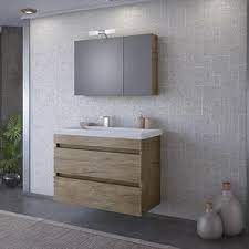 Classic carrera marble bathrooms with floating cabinets. Belvedere Bath 1001luxp34 Elena 32 Inch Floating Vanity With Integrated Porcelain Sink