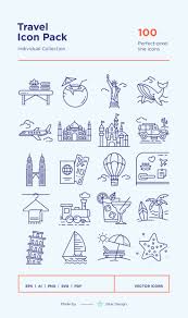 Travel Landmarks Icons Set In 2020 Travel Journal Berlin Berlin Travel