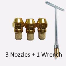 Us 23 92 8 Off 3pcs 80 Degrees 1 75 Gph Solid Type S Danfoss Oil Burner Nozzle With Free Wrench B Es R As P Plp In Fireplace Parts From Home