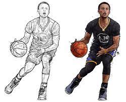 They could play games in the nursery like numbers match games and alphabet puzzles and steph curry coloring pages. Stephen Curry On Behance