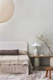 Bemz Bedspread In Pebble Brera Lino Linen By Designers Guild Minimalist Home Interior Home Decor House Interior