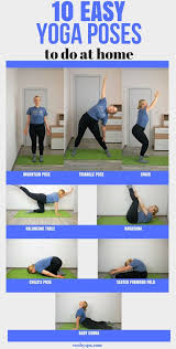 A Little Yoga For Beginners I Share 10 Yoga Poses To Start With If You Re A Beginner They Re Super Easy Easy Yoga Workouts Easy Yoga Poses Basic Yoga Poses