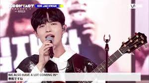 Lima anggota yang akan tampil bersama di 'kcon: Kcon Tact Season 2 Kim Jaehwan Sings Spring Breeze Wanna One Wannaone Comeback Youtube
