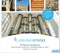 Where only one line is shown (e.g. Lieblingsstucke Te Deum Laudamus Orgelakademie Stade