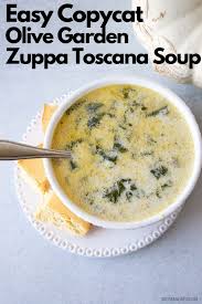 Maybe you would like to learn more about one of these? Easy Copycat Olive Garden Zuppa Toscana Soup