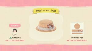 Mushroom Hat In 2020 Animal Crossing New Animal Crossing Animal Crossing Characters