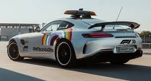 If you are a fan of speed, follow the world of big races, dream to see. Mercedes Amg Gt R F1 Safety Car Wears Its Pride On The Outside Carscoops