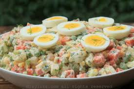 Resultado de imagen de ensaladilla rusa