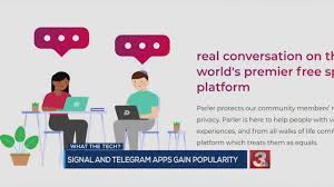 Any government or your wireless carrier can easily listen in. Encrypted Messaging Apps Downloaded By Millions Of People After Parler S Demise Youtube