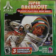 ¡diversión asegurada con nuestros juegos pc! Atari Super Breakout Taco Bell Video Juego Cd Para Computadora Mac Pc Ebay