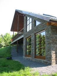 A Traditional Danish House Clad In Stonepanel Danish House Rustic Cottage Exterior Design