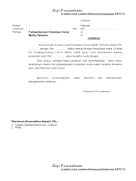 Bagaimana sih format dan isinya? 30 Contoh Surat Pemutusan Hubungan Kerja Phk Dengan Berbagai Alasan