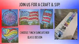 Craft & Sip - Glass Suncatcher Workshop - at MECO