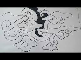 Ada beberapa motif batik yang populer misalnya batik mega mendung, pekalongan, jawa, cirebon, bali dan masih banyak lagi. 31 Sketsa Gambar Batik Mega Mendung Di Dinding Free Gambar