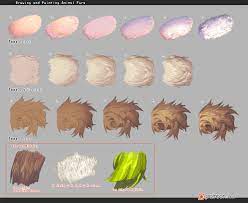 Texture is one of the seven elements of art and refers to the way an object feels to the touch, or looks as it may feel a few stray hairs are added and a few of the darkest shadows are darkened to complete the fluffy fur. Kawacy Fur Tutorial Digital Painting Tutorials Concept Art Tutorial Painting Tutorial
