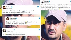Soul is not your ordinary hollywood crappy movie, it carries really deep message. Farhan Akhtar Varun Dhawan Others Bollywood Celebs Mourn The Demise Of Filmmaker Anil Devgan Hindi Movie News Times Of India