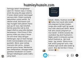 Maybe you would like to learn more about one of these? Pengalaman Mengandung Dan Keguguran Semasa Kandungan 8 Minggu Ttc Nak Masuk 6 Tahun Husniey Husain