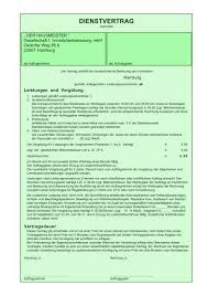 Dienstvertrag und ähnliche verträge dienstvertrag § 620. Dienstvertrag Der Hausmeister Gmbh In Hamburg
