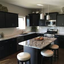 dark shaker cabinets kitchen ideas