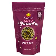 A very yummy diabetic granola recipe! Diabetic Kitchen Almond Butter Granola Cereal Keto Low Carb No Sugar Added Gluten Free Walmart Com Walmart Com